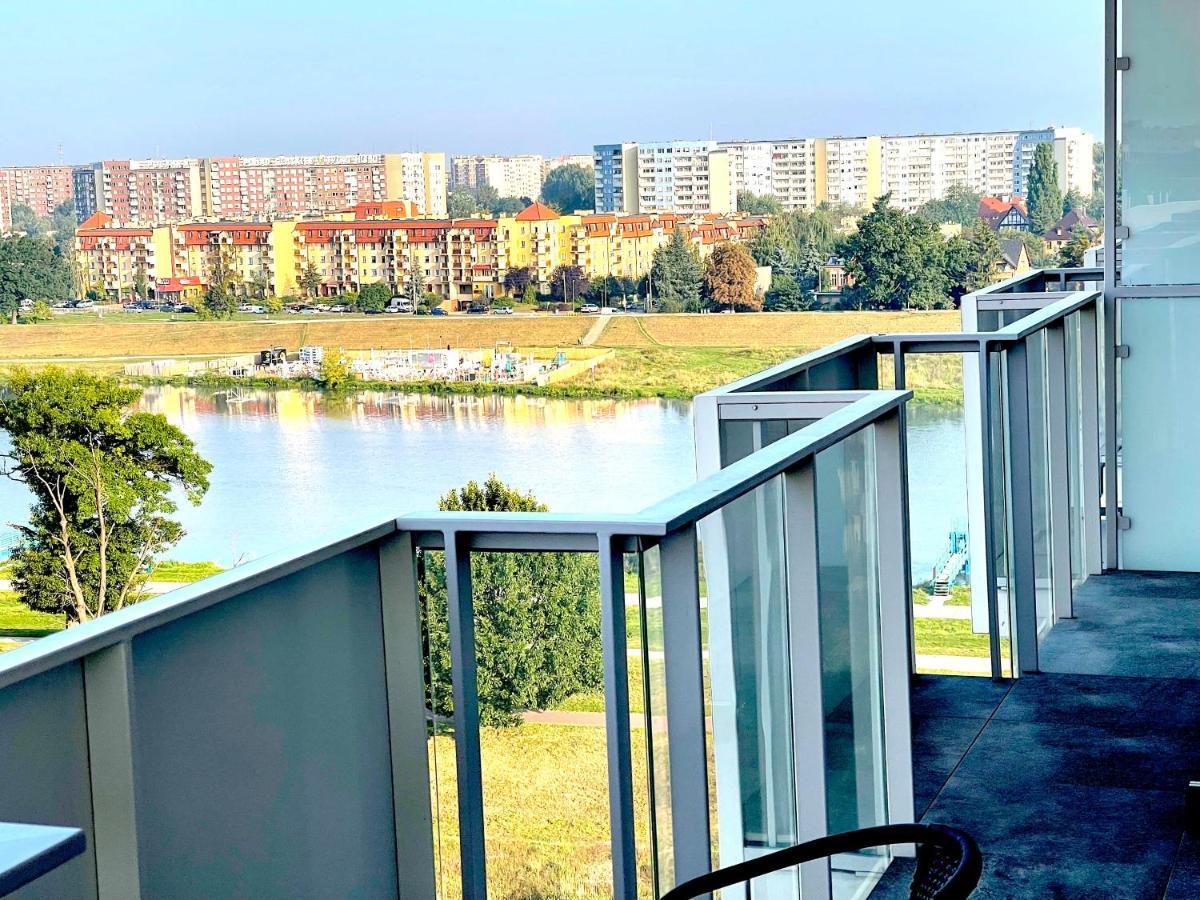 Apartament Z Tarasem I Widokiem Na Odre Вроцлав Экстерьер фото