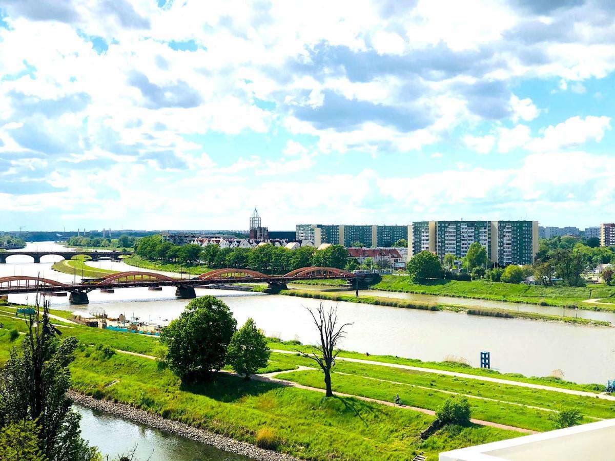 Apartament Z Tarasem I Widokiem Na Odre Вроцлав Экстерьер фото