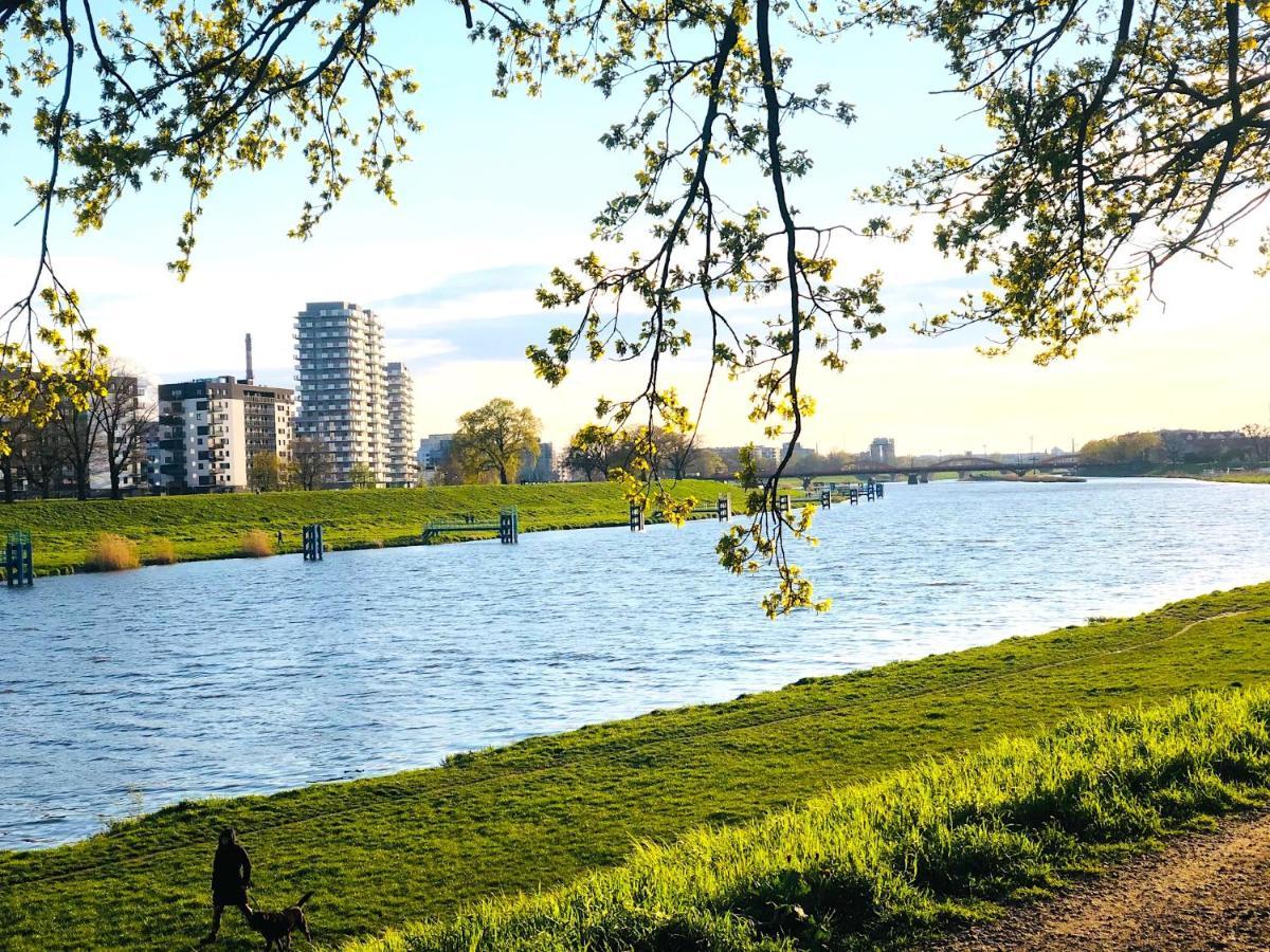 Apartament Z Tarasem I Widokiem Na Odre Вроцлав Экстерьер фото