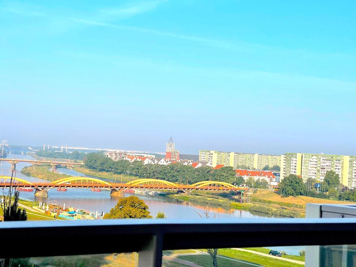 Apartament Z Tarasem I Widokiem Na Odre Вроцлав Экстерьер фото