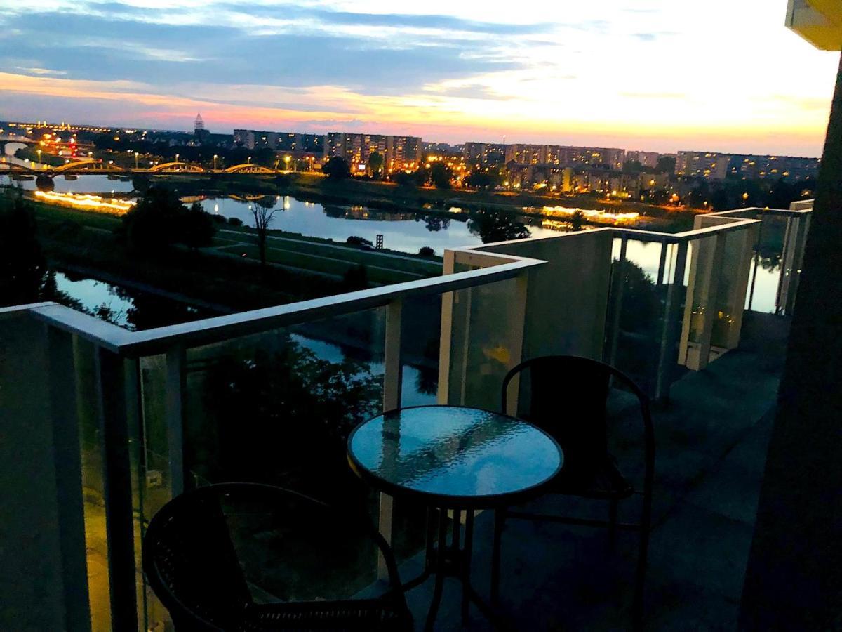 Apartament Z Tarasem I Widokiem Na Odre Вроцлав Экстерьер фото